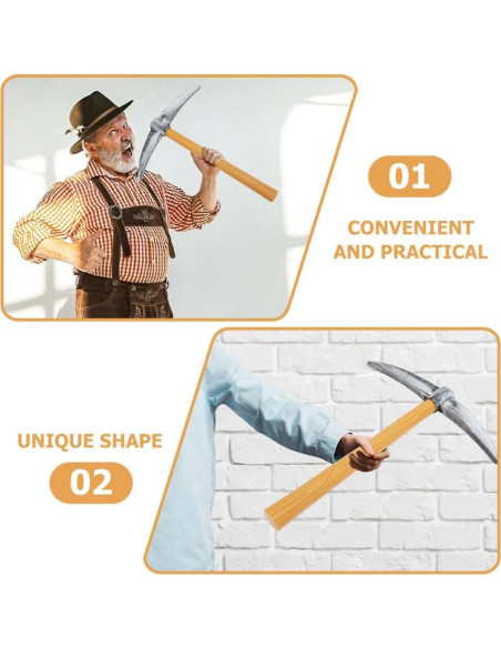 Pico Falso Decorativo DEARMAMY 49x41 cm para Fiesta y Cosplay