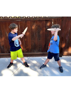 Daga de Juguete de Madera ¡La Aventura Te Espera! 30 cm 2