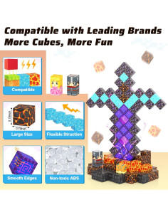 Bloques Magnéticos Coodoo 110 Piezas Juguetes STEM 3-8 Años 2