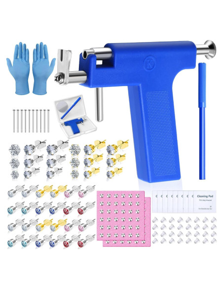 Kit de Perforación de Orejas Evatage con 72 Pendientes Kit de Perforación de Orejas Evatage con 72 Pendientes