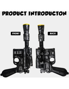 Réplica Blaster Solo de Espuma 1:1 para Disfraz Halloween 2