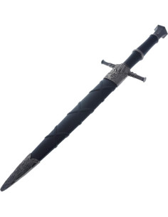 Daga Medieval APMRUMGO 40 cm Acero Inoxidable Negra 2