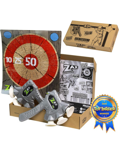 Hachas de Lanzamiento Zing Zax - 2 Hachas y 1 Blanco