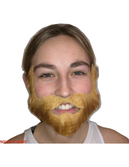 Conjunto disfraz hacha leñador plástico gigante 60,96 cm