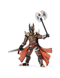Figura Caballero Papo con Hacha - 9x7x9 cm - Juguete Educativo