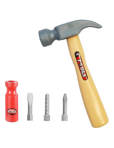 Martillo de Juguete Toy Choi 4 Piezas para Niños
