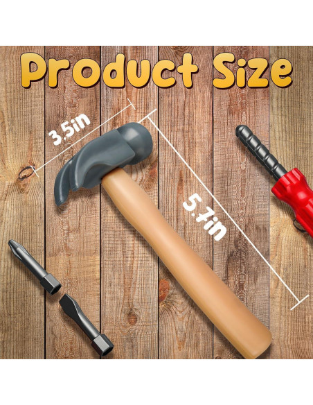 Martillo de Juguete Toy Choi 4 Piezas para Niños
