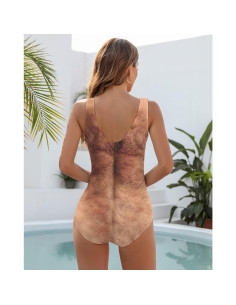 Bikini T-Shirt Dress Mujer Colorido B126-19403 S/M 2