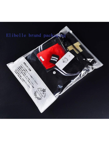 Uniforme escolar marinera chicas japonesas 5 piezas - Negro