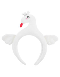 Diadema de Cisne Blanco Aboofan para Disfraces y Fiestas