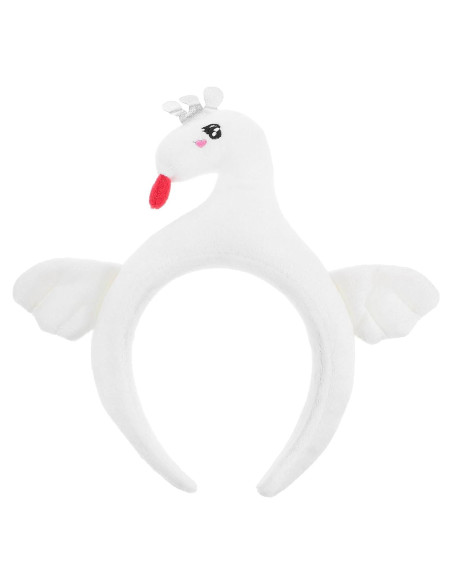 Diadema de Cisne Blanco Aboofan para Disfraces y Fiestas