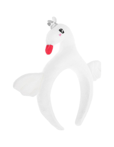 Diadema de Cisne Blanco Aboofan para Disfraces y Fiestas