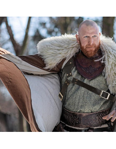 Funda de espada medieval ajustable unisex negra para cosplay 2