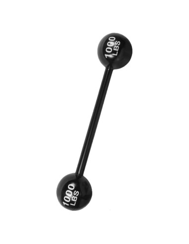 Barra de Mancuernas Inflable Gigante LIYDE 119 cm Decoración Fiesta