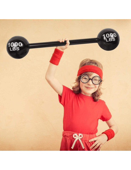 Barra de Mancuernas Inflable Gigante LIYDE 119 cm Decoración Fiesta