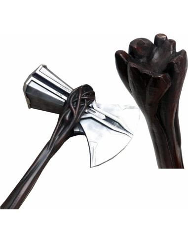 Hacha de Cosplay damdos 75 cm Prop de Halloween LARP