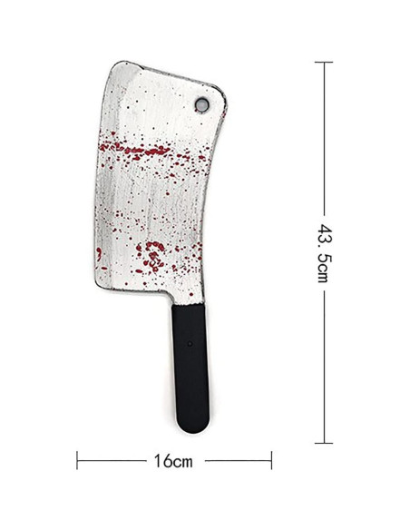 Cuchillo de Carnicero Sangriento Cooplay Juguete Halloween
