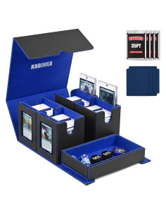 Caja de Barajas Kabinka 5 en 1 para 400+ Cartas Doble Protección