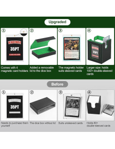 Caja de Barajas Kabinka 5 en 1 para TCG y Dados 2