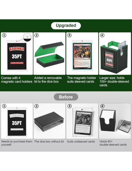 Caja de Barajas Kabinka 5 en 1 para TCG y Dados