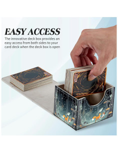 Caja de Cartas BFDHGQZC para MTG 200+ Cartas Zorros Hongos 2