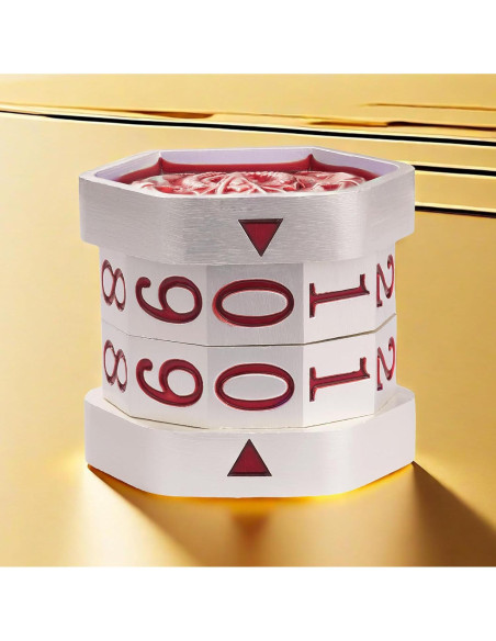 Contador de Vida MTG ALOBGHDC Metal Doble Cara 0-99