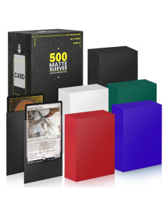 Mangas para Cartas Fabmaker Paquete 500 Multicolor 66x91mm