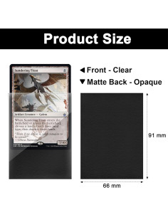 Mangas de cartas Fabmaker 200 pack gris mate resistentes 2