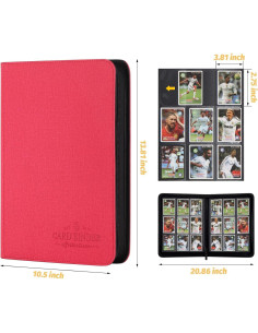 Carpeta de Tarjetas Foalgo CARDBINDER-2022-4 540 Bolsillos 2