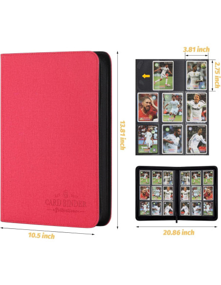 Carpeta de Tarjetas Foalgo CARDBINDER-2022-4 540 Bolsillos