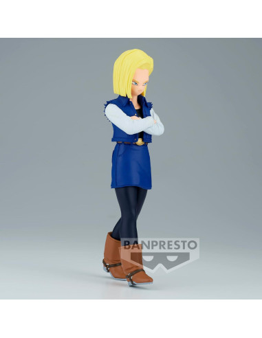 Figura Androide 18 Bandai Spirits 17 cm Solid Edge Works