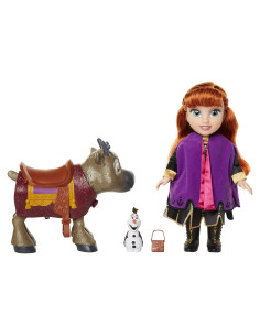 Muñeca Princesa Anna Disney Frozen 2 con Olaf y Sven