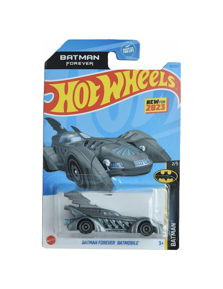 Hot Wheels Batmobile Batman Forever 1:64 Metal Gris