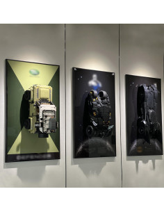 Panel de Exhibición para Lego iLuane Batmobile 76240 50x80 cm 2