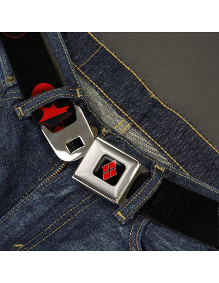Cinturón de Seguridad Buckle-Down Murciélago Harley Quinn 2.54 cm