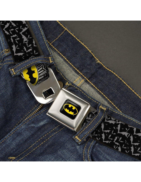 Cinturón de Seguridad Buckle-Down Batman 2,54 cm Ancho 51-91 cm Largo