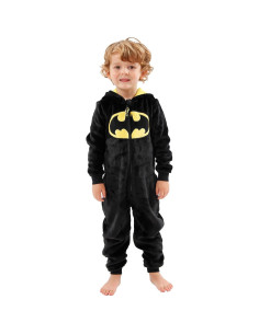 Mono de Batman para niños DC Comics - Negro - Talla 7 2
