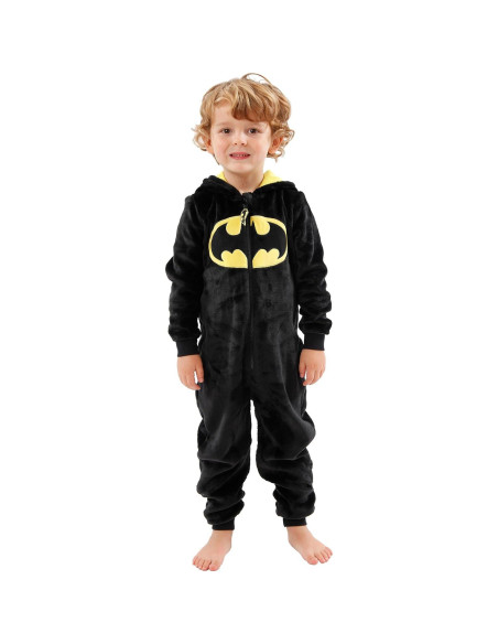 Mono de Batman para niños DC Comics - Negro - Talla 7