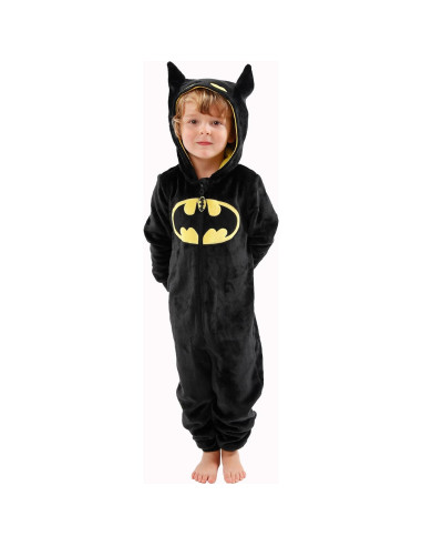 Mono de Batman para niños DC Comics - Negro - Talla 7