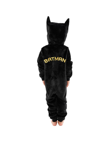 Mono de Batman para niños DC Comics - Negro - Talla 7