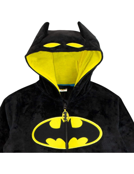 Mono de Batman para niños DC Comics - Negro - Talla 7