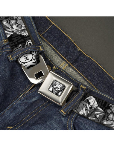 Cinturón de seguridad Buckle-Down Joker XL Multicolor 3.81 cm