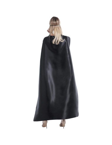 Set Capa y Máscara Superhéroe Adulto ADJOY - Negro