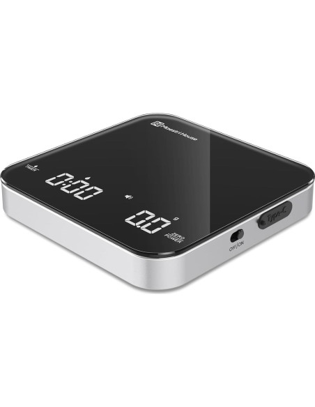 Báscula de café digital Maestri House 2kg/0.1g recargable