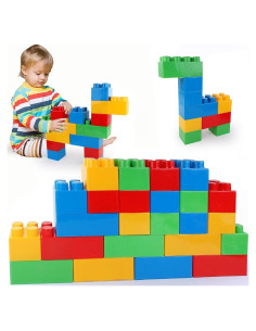 Juego de Bloques Gigantes Liberty Imports 24 Piezas para Niños