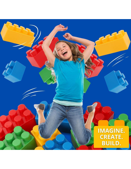 Juego de Bloques Gigantes Liberty Imports 24 Piezas para Niños