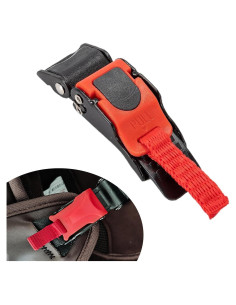 Hebilla de Casco de Motocicleta Jewkot Kottkk3301re, Rojo