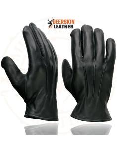 Guantes de motocicleta Milwaukee Leather SH865 de cuero negro 2