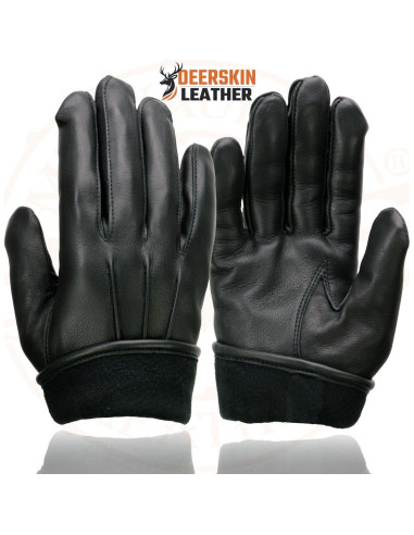 Guantes de motocicleta Milwaukee Leather SH865 de cuero negro