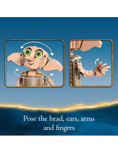 LEGO Harry Potter Dobby Elfo Doméstico 403 Piezas 76421